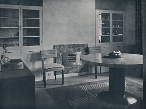 Étkező egy házhoz a londoni Highgate Village-ben, 1936 alkotó: Unbekannt