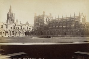 Ebédlő, Christ Church College, Oxford, Oxfordshire, 19. század vége vagy 20. század eleje alkotó: Unbekannt