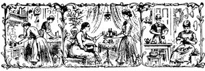 Hausangestellte, 1901 von Unbekannt