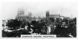 Dominion Square, Montreal, Kanada, 1920-as évek alkotó: Unbekannt