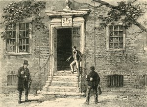 Ajtó a Staples Innben, 1872. alkotó: Unbekannt