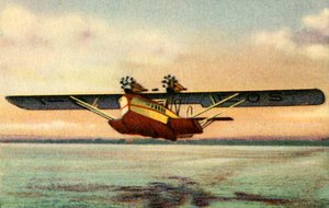 Dornier Superwal repülő csónak, 1920-as évek, 1932. alkotó: Unbekannt
