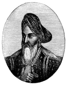 Dost Mohammad Khan 1793-1863 Afganisztán uralkodója, c1880 alkotó: Unbekannt