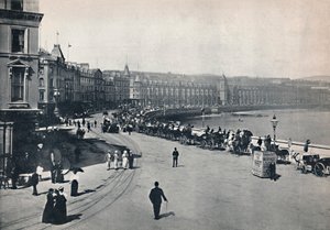 Douglas – Általános nézet a sétányról, 1895 alkotó: Unbekannt