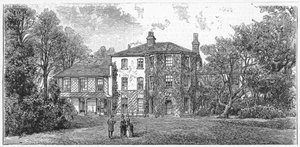 Down House, Beckenham közelében, Kentben, 1887 alkotó: Unbekannt