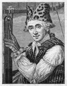 Dr. John Jeffries amerikai ballonos, 1786 alkotó: Unbekannt