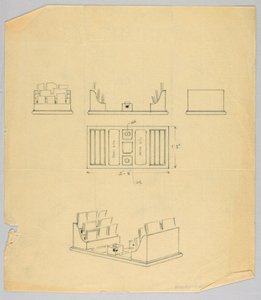 Rajz, Design for Desk Set alkotó: Unbekannt