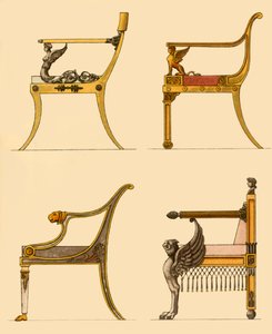 Szalonszékek, 1808, 1946. alkotó: Unbekannt