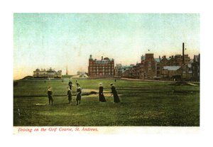 Vezetés a golfpályán, St. Andrews alkotó: Unbekannt