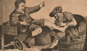 Druida és Highlander, 1812-1817. alkotó: Unbekannt