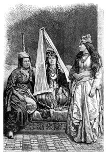 Drúz hercegnő és Libanon hölgye, 1895 alkotó: Unbekannt