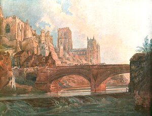 Durham katedrális, c1800, c1900. alkotó: Unbekannt