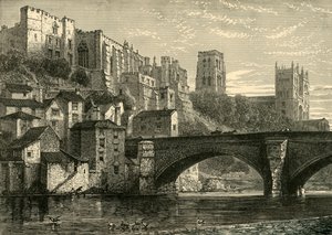 Durham a folyóból, 1898. alkotó: Unbekannt
