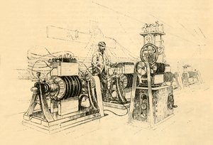 Dynamo-Electric Machines, Steam által megmunkált és mágneses elektromosságot előállító, 1882. alkotó: Unbekannt