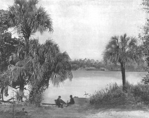 Eau Gallie, Indian River, Florida, USA, 1900. alkotó: Unbekannt