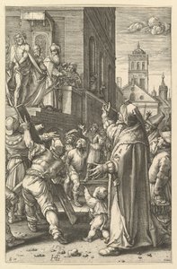 Ecce Homo, Krisztus szenvedéséből, kb. 1598-1617. alkotó: Unbekannt
