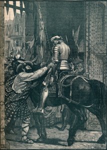 Edinburgh a floddeni csata után, 1513 1905. alkotó: Unbekannt