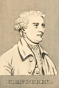 Edmund Burke, 1729-1797, 1830. alkotó: Unbekannt