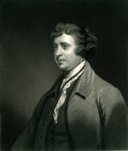 Edmund Burke, c1760, c1884. alkotó: Unbekannt