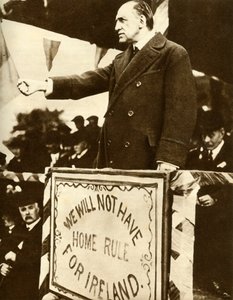 Edward Carson beszédet mond, 1912, 1935. alkotó: Unbekannt