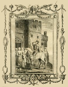 Mártír Edwardot mostohaanyja, Elfrida parancsára leszúrták a Corfe-kastélyban, 978, 1783. alkotó: Unbekannt
