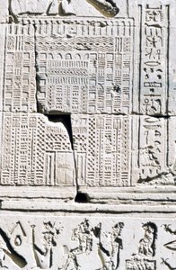 Egyiptomi naptár, Kom Ombo temploma, Egyiptom, Kr.e. 2.-1 alkotó: Unbekannt