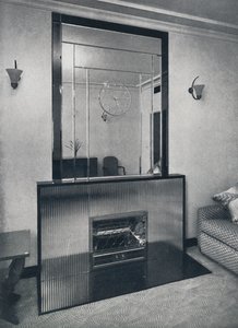 Elektromos kandalló és kandalló, James Clark & Son Ltd., 1940 alkotó: Unbekannt