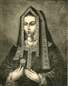 Erzsébet, VII. Henrik felesége, 1881. alkotó: Unbekannt