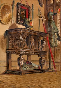 Erzsébet-kori tálaló vagy udvari szekrény, c1845, 1864 alkotó: Unbekannt