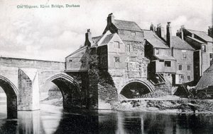 Elvet Bridge, Durham, 1905 alkotó: Unbekannt