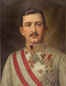 I. Károly osztrák császár 1887-1922, magyar király, c. 1917. alkotó: Unbekannt