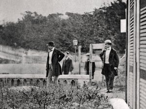 III. Napóleon francia császár száműzetésben, Chislehurst, Kent, 1871-1873 alkotó: Unbekannt