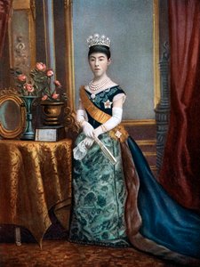 Shoken császárnő, Japán császárnő hitvese, 19. század vége – 20. század eleje alkotó: Unbekannt