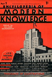 A Modern Tudás Enciklopédia 1. rész hirdetése, 1935 alkotó: Unbekannt