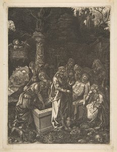 Temetkezés.n.d. alkotó: Unbekannt