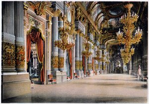 A Palais Garnier bejárata, Párizs, 1900 alkotó: Unbekannt