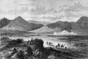 A Khyber-hágó és a Jamrood-erőd bejárata, Afganisztán, 1878 alkotó: Unbekannt