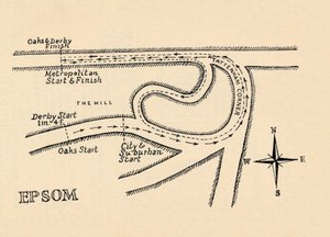 Epsom versenypálya, 1940 alkotó: Unbekannt