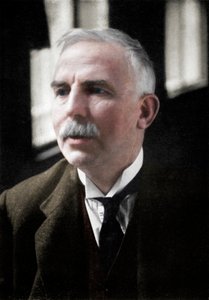 Ernest Rutherford 1871-1937, Nobel-díjas atomfizikus, 1908. alkotó: Unbekannt