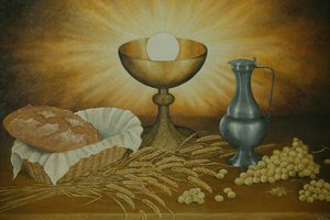 Eucharisztia, Notre Dame de la Gorge, Franciaország alkotó: Unbekannt