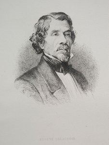 Eugene Delacroix, 1800-as évek. alkotó: Unbekannt