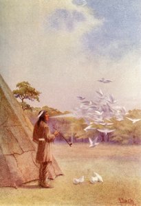 „Minden úgy történt, ahogy a fa embere megjósolta”, 1914. alkotó: Unbekannt