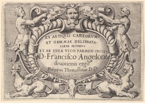 The Book of the Ancients of Cameorum and Gemma Delineated by Enea Vic..., megjelent kb. 1599-1622. alkotó: Unbekannt