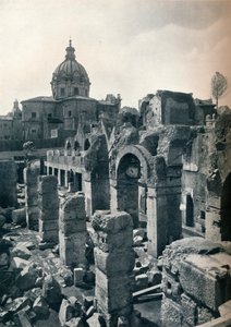 Julius Caesar római fórumának ásatásai, 1932 alkotó: Unbekannt