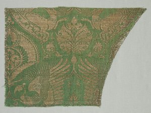 Egzotikus aranymintás selyem, 1360-1400. alkotó: Unbekannt