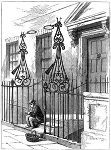 Tűzoltó készülékek a Berkeley Square-en, London, 1891 alkotó: Unbekannt