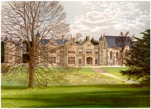 Exton House, Rutland, Gainsborough grófjának otthona, 1880 alkotó: Unbekannt