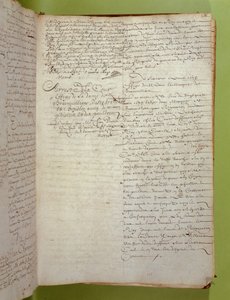 Kivonat a Conciergerie feljegyzéseiből Brinvilliers marquise kivégzése és elégetése miatti halálraítéltségéről, 1673. április (toll és tinta papíron) alkotó: Unbekannt