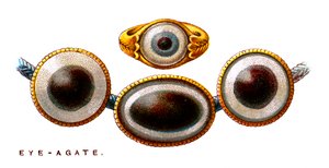 Eye-Agate, 1923 alkotó: Unbekannt