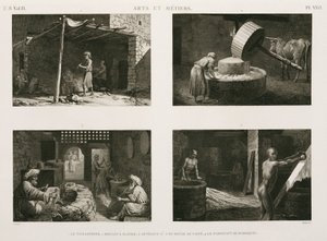 Gyártás, Egyéb különféle háziipari ágazatok, Egyiptom, 1798 alkotó: Unbekannt